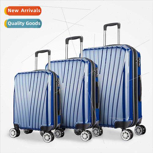 V grain PC mute trolley case female universal wheel students