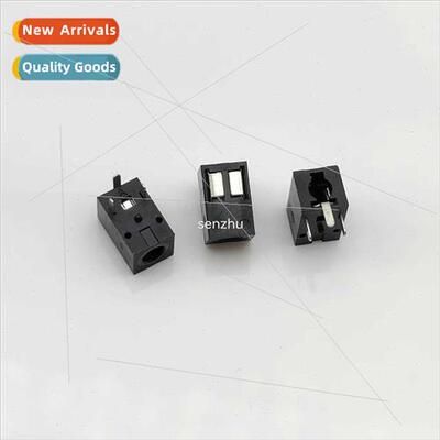2.5mm headphone socket PJ-210W wh double cover feet full pla
