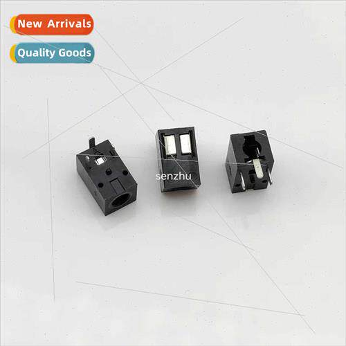 2.5mm headphone socket PJ-210W wh double cover feet full pla