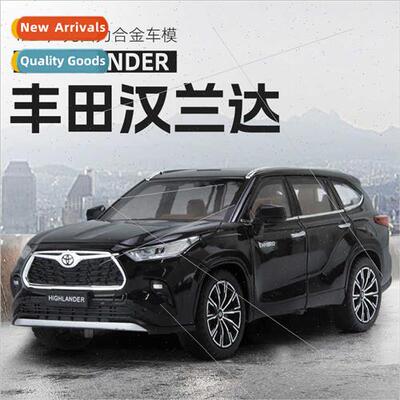 1:24 HANLANDA SUV alloy model back to sound light can open d