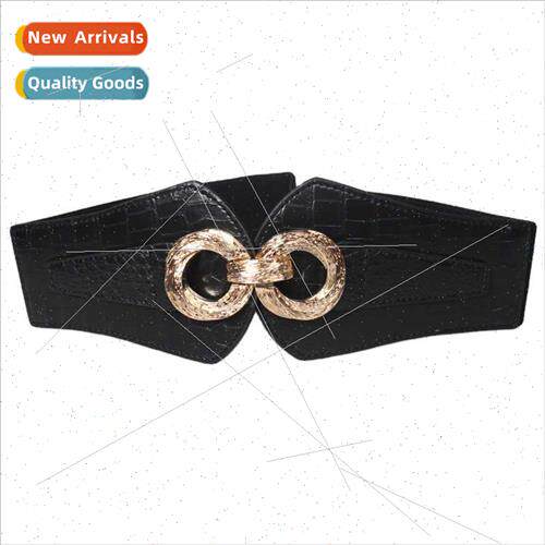 Belt ladies decorative fashion versatile coat skirt Europe e