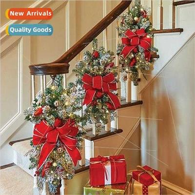 New Christmas door curtains hangings wreathsChristmasChristm