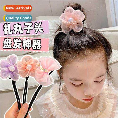Children pill head hair plate artifact girls hair tie twisti