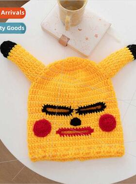 Quirky Hat Funny Pikachu Headgear Kn Hat SSculpture Hat Four