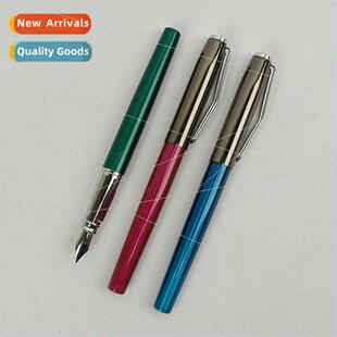 9163 Metal Fountain PenThree colors barrels available Ink Pe