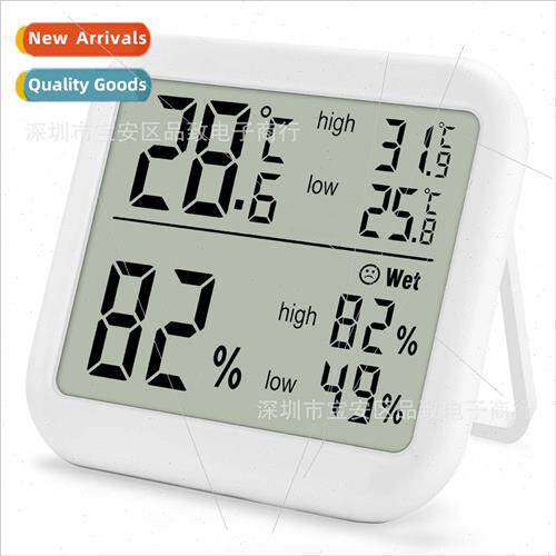Large screen wh screen memory display thermohygrometer Home