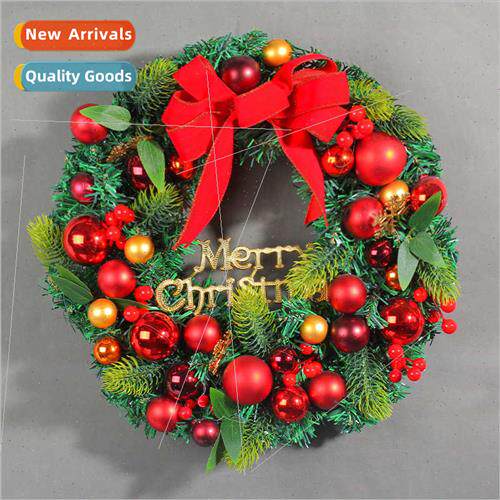 New Christmas Ball Wreath Door Hanging Window Decoration Wre