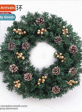 Christmas wreath 30/40/50/60cm Christmas decorative wreath o