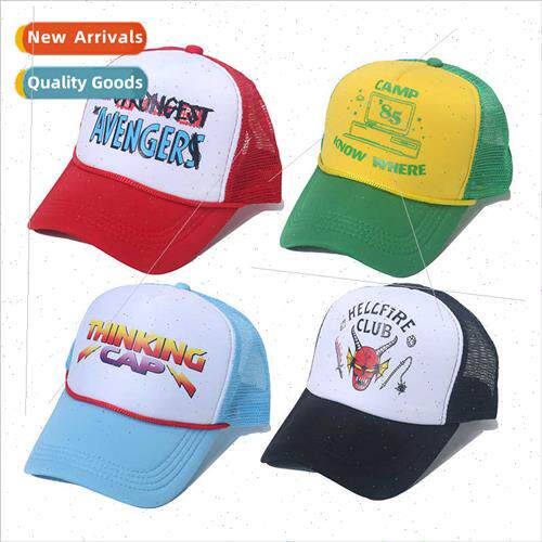 Stranger Things Hat Stranger Things Mesh Hat Men Summer Shad