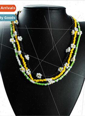 Europe fashion irregular colorful rice beads turquoise penda