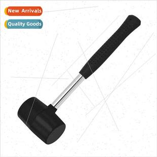 Leather Black Handle Hammer Big Carving