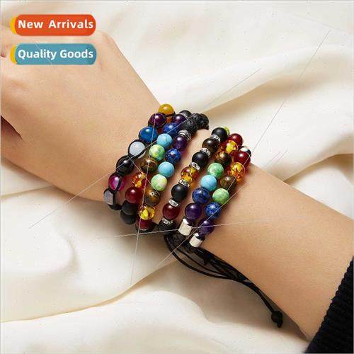 New Beads Magnetic Clasp Beaded Bracelet Fashion Handmade Kn