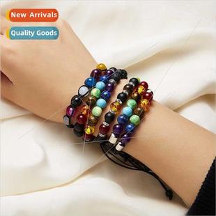 Clasp Beaded Bracelet New Handmade Magnetic Fashion Beads