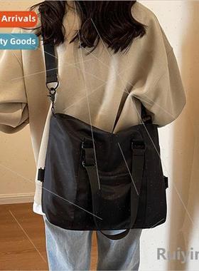 Crossbody bag men Japan workwear set tide large capacy funct