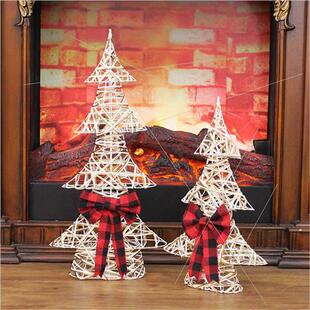 Christmas decorations 60cm 45cm iron frame whe gold Christma