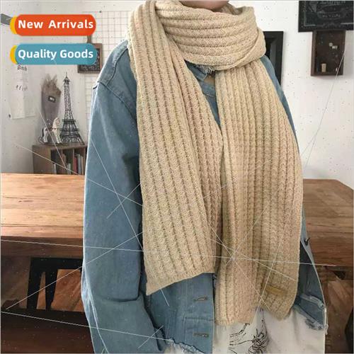 Harajuku wind autumn winter scarf female thickened warm Kore