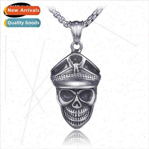 hip-hop retro tanium steel necklace tide stainless steel sku