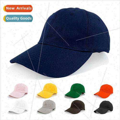 New cotton baseball cap Korean  light plate solid color duck