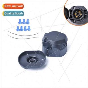 round trailer coupling 12V flat socket适用trailer Eur pole