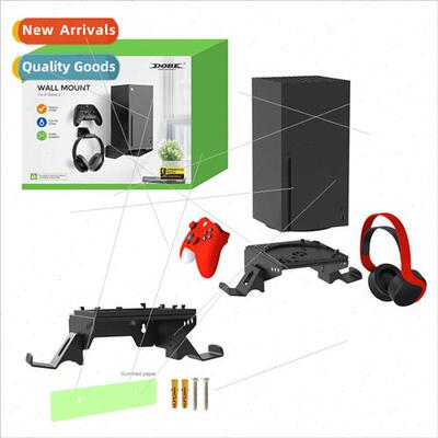 Xbox seriesxconsole wall mount bracket XSX gamepad headset w