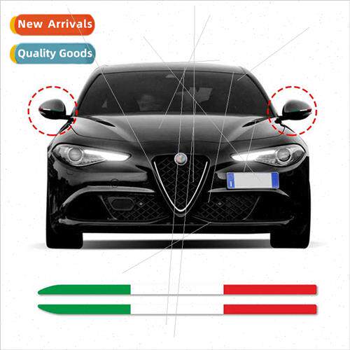 Car rearview mirror decorative stickers适用Alfa Romeo reflec