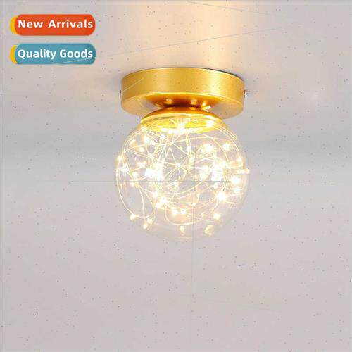 Scandinavian entryway aisle ceiling lamp bedside light luxur