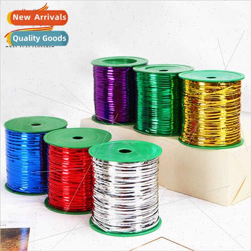Metal wire bouquet packaging materials colorful rolls packin