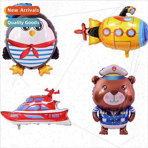 Yacht watercraft balloon ship submarine toy Captain Harry Be