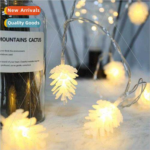 LED Pinecone ghts String Flashing ghts Christmas Tree Pine T