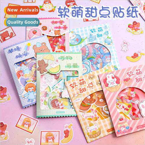 Soft cute bagged stickers cute ins girl heart decoration sti