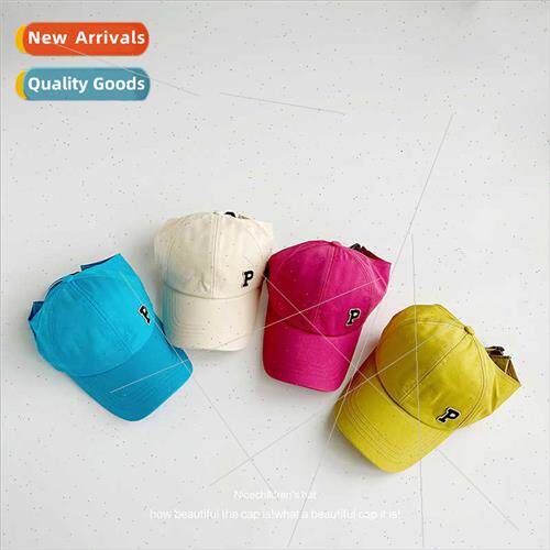 2023 Summer Children Baseball Cap Small Fresh Candy Color Ho