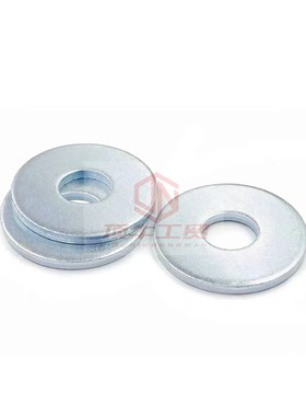 沪产镀锌加大平垫圈GB96加宽垫DIN9021/大外径7349加厚重型M5M6M8