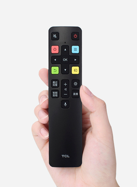 原装版tcl语音遥控器RC802DFCR1电视机49/50/55/60P8 T6 C66 C68