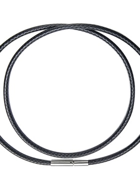 项链黄金水晶吊坠挂绳项链绳