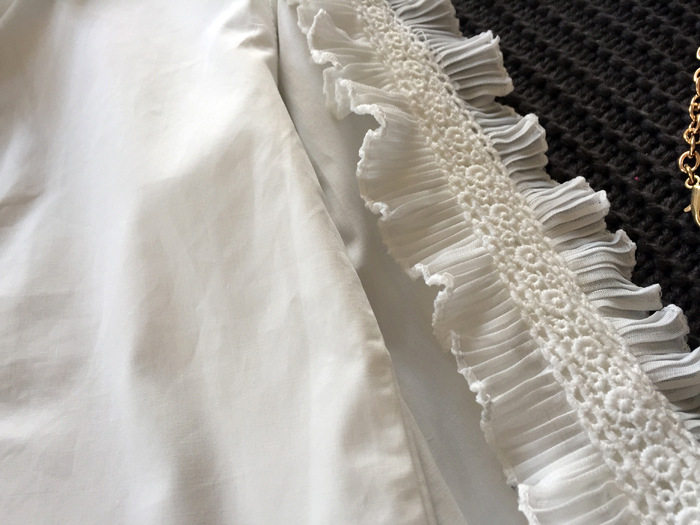 Chemise fille à manche longue en coton - Ref 2085399 Image 5