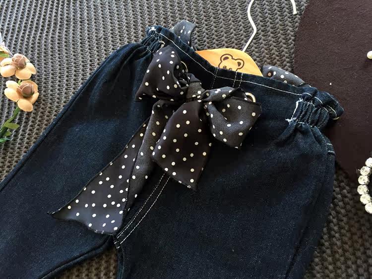 Pantalon fille en toile - Ref 2063585 Image 4