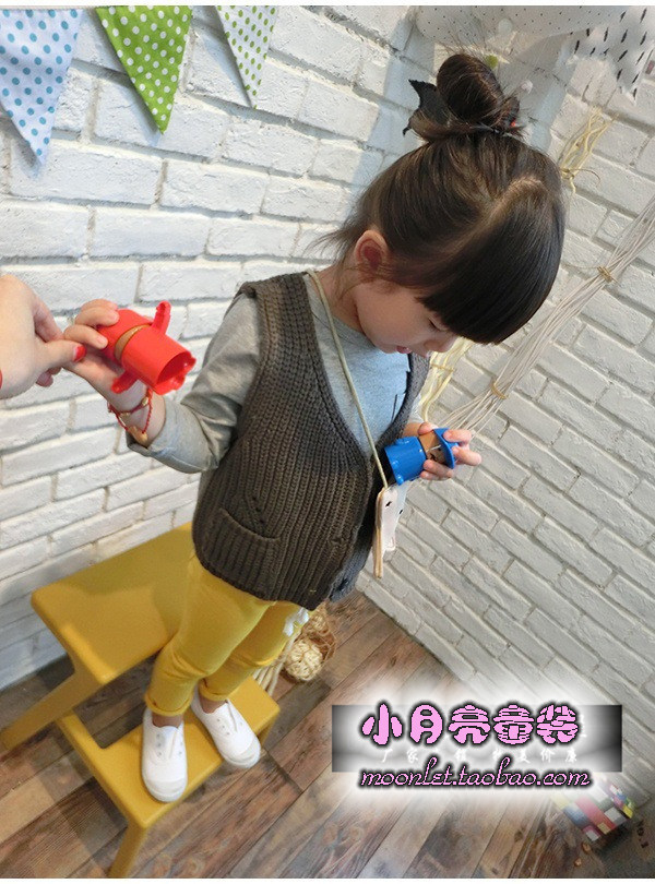 Gilet fille en coton - Ref 2071026 Image 3