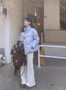 PERRY自制小个子泡芙简约羽绒服150xxs