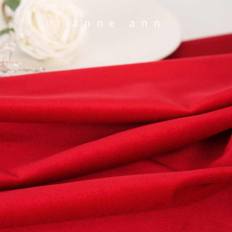 绒布桌布红色天鹅绒布节婚庆背景