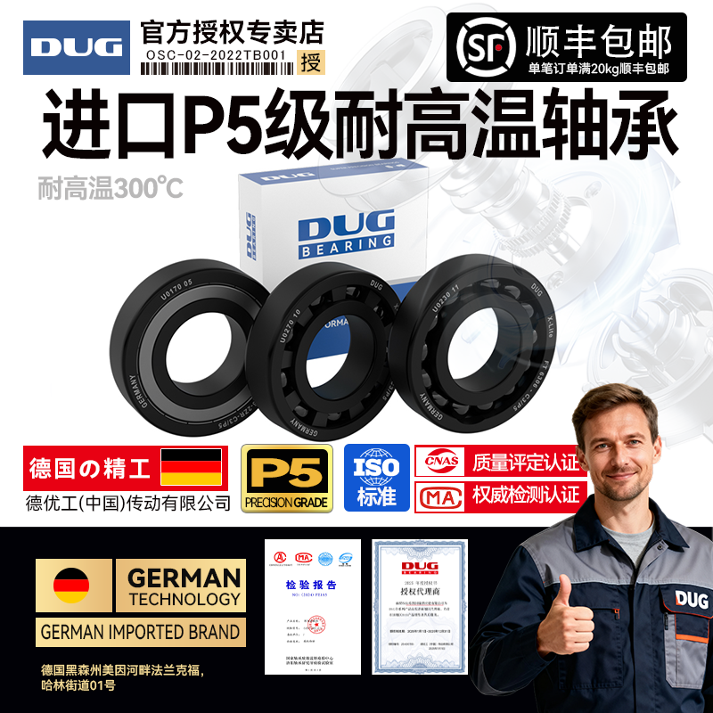 德国进口耐高温轴承500 300度窑车6001 6002 6003 6004 6005 6006