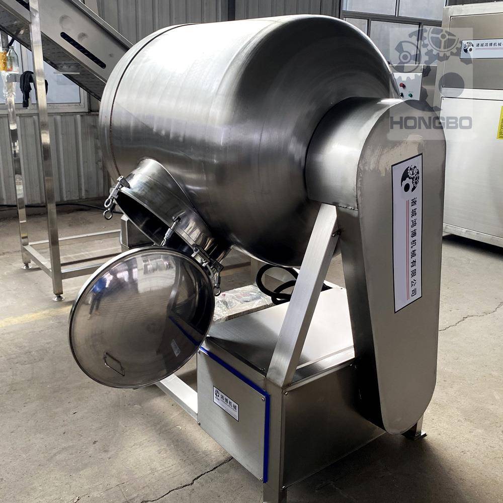 诚信经营肉块真空滚揉机鸡产品腌制设备狗粮猫粮前端搅拌机
