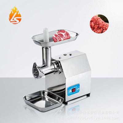 12型8型不锈钢绞肉机多功能商用绞肉碎肉机电动搅陷切肉机