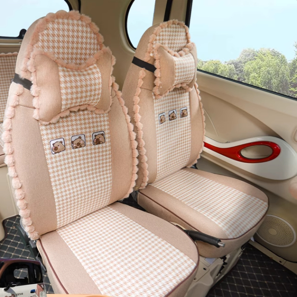 盛昊GL8F6PorminiQ4雷迈果冻电动三四轮车座套坐垫套四季用全包座