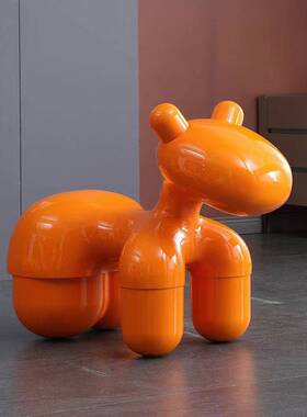 儿童玩具凳子卡通玻璃钢简约