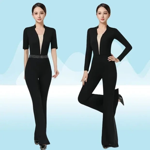 2025年新款形体训练服装女套装仪态礼仪高级感专业导师形体课走秀