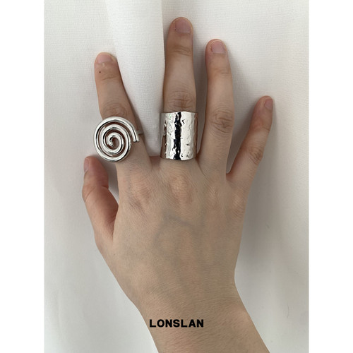 LONSLANACC规则金属戒指组合