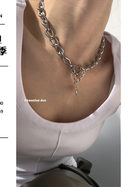 LONSLANACC重工爱心质感项链