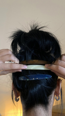 othe刘海夹醋酸简约一字夹