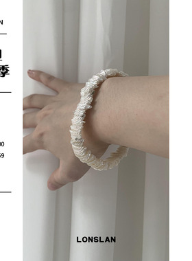 LONSLANACC小众设计弹力绑带发绳