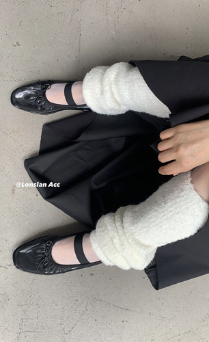 LonslanAcc柔软温暖羊毛混纺袜套